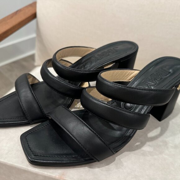 Jimmy Choo Auna 65 Heels, Black, Size 40, Pre Loved, Good Condition - Picture 1 of 4